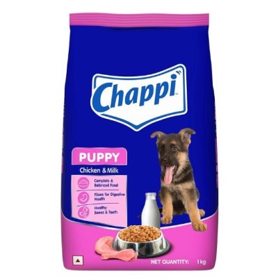 Chappi Puppy Dog Food Chicken And Milk Flav 1 Kg